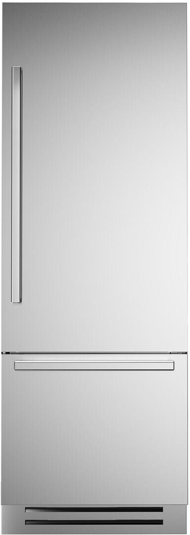 REFRIGERATOR 30" BUILT-IN BOTTOM MOUNT WITH ICE MAKER RIGHT SWING DOOR, STAINLESS STEEL | Fridge.com
