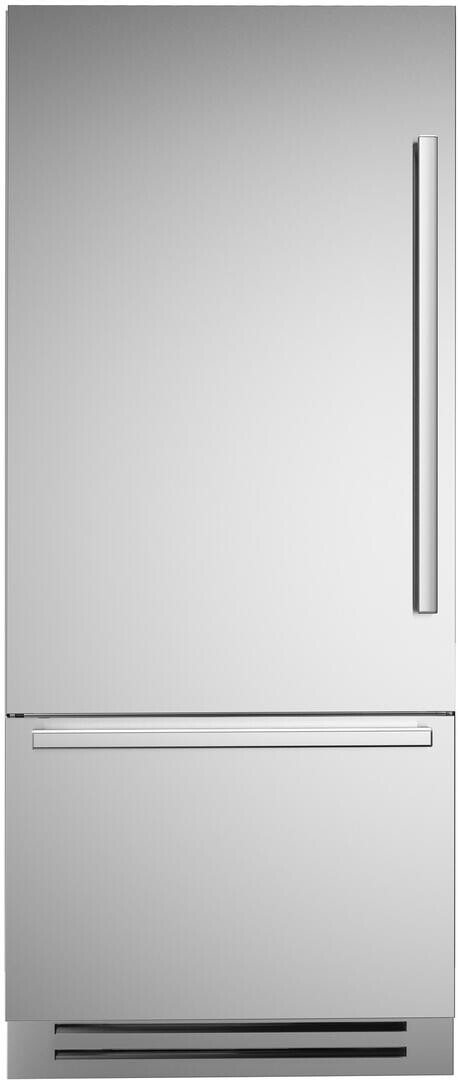 REFRIGERATOR 36" BUILT-IN BOTTOM MOUNT WITH ICE MAKER RIGHT SWING DOOR, STAINLESS STEEL | Fridge.com