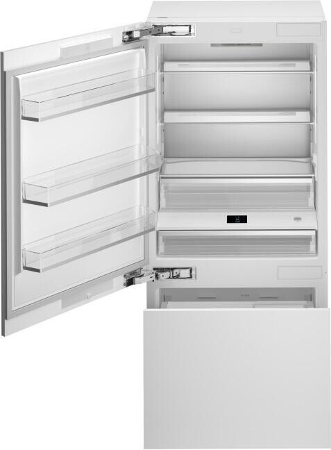 Bertazzoni 36" 19.8 Cubic Feet Bottom Freezer Refrigerator with Water and Ice Dispenser | Fridge.com