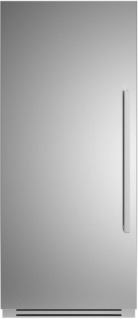 Bertazzoni - 36 in. Wide 21.5 cu ft Built-in Refrigerator Column with interior TFT touch & scroll interface - Stainless Steel | Fridge.com