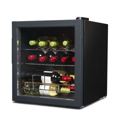 BD6 Series BLACK+DECKER Wine Fridge 14 Bottles, Freestanding Wine Refrigerator with Compressor Cooling | Fridge.com