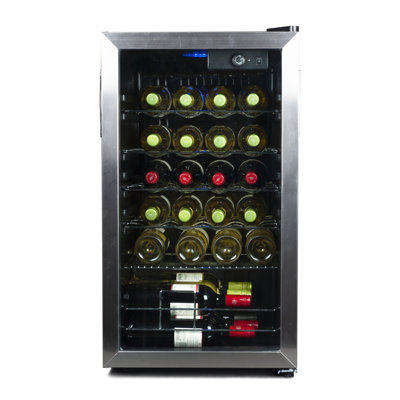 BD6 Series 26 Bottle Single Zone Freestanding Wine Refrigerator | Fridge.com