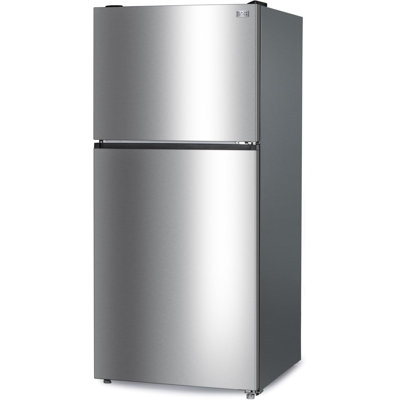 Black+Decker 20.1 Cu. Ft. Top Mount Refrigerator With Freezer, 2 Door Refrigerator With Top Freezer And Adjustable Temperature Control, Br2010jw, Whit - View 1 | Fridge.com