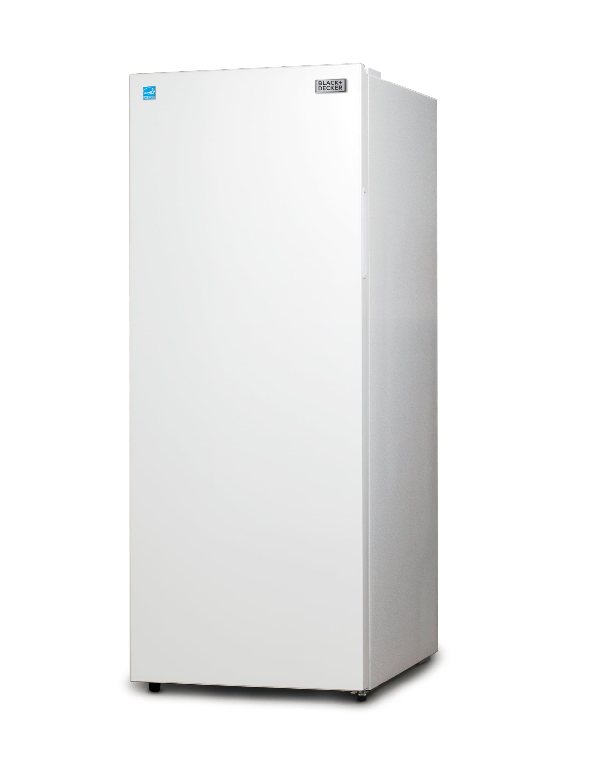 Black+Decker 11 Cu. Ft. Convertible Freezer Refrigerator, Upright Freezer with Glass Shelves, Reversible Door, ENERGY STAR rated, Frost Free, BUC1100XW, White — FIN-0003993 | Fridge.com