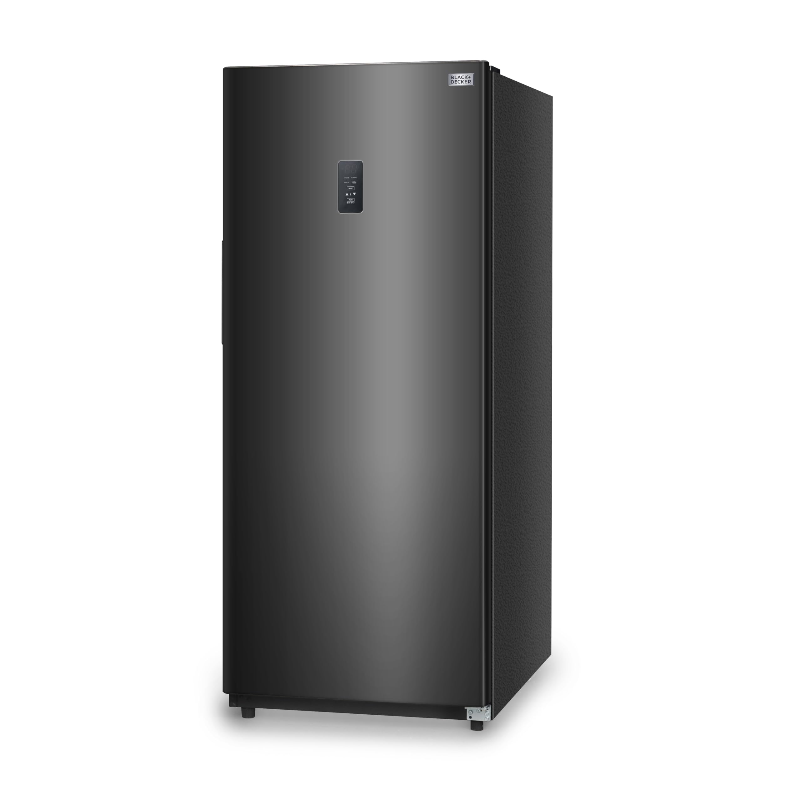 BLACK+DECKER 17 Cu. Ft. Convertible Freezer Refrigerator, Upright Freezer with Glass Shelves, ENERGY STAR rated, Frost Free, BUC1700XB, Black — FIN-0000503 | Fridge.com
