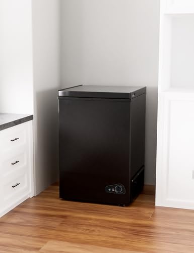 7.0 Cu Ft Chest Freezer - Energy Saving Quiet Top Open Door Mini Freezer Adjustable 6 Thermostat - Compact Small Deep Freezer w/Removable Basket and Defrost Water Drain for Home/Apartment/Garage | Fridge.com