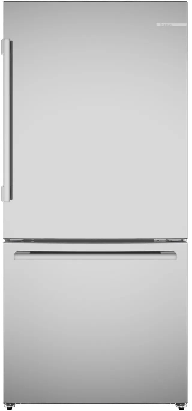 Bosch 32 Inch 100 Series 32" Counter Depth Bottom Freezer Refrigerator B33CM10SNS | Fridge.com