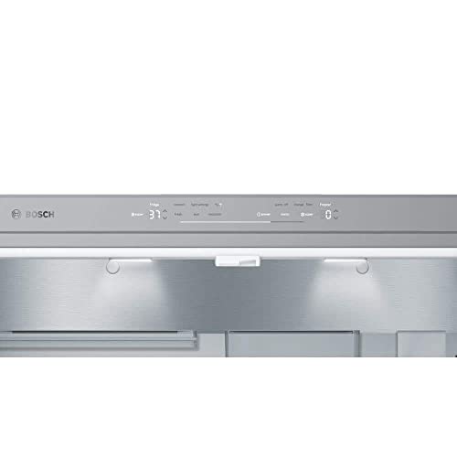 Bosch 800 Series B36CL80SNS 36 Inch Smart Freestanding Counter Depth 4 Door French Door Refrigerator With 20.5 cu. ft. Total Capacity In Stainless Steel (Bar Handle) - View 6 | Fridge.com