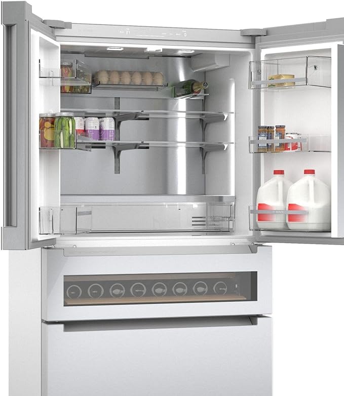 Bosch B36CL81ENG 36 Inch Smart Counter-Depth 4-Door Refrigerator - View 6 | Fridge.com
