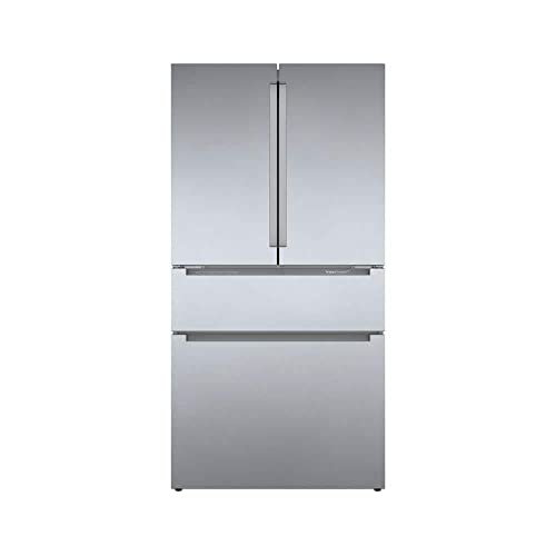 800 Series 36 in. 21 cu. ft. Smart Counter Depth French Door Recessed Handle Refrigerator Stainless Steel, Ice and Water | Fridge.com