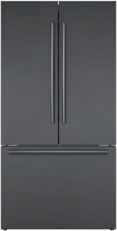 800 Series Bosch 36" Counter Depth 20.8 cu. ft. Smart ENERGY STAR French Door Refrigerator with Flex Bar | Fridge.com