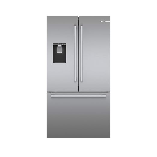 100 Series 3-Door Standard Depth Refrigerator with External ice and Water in Stainless Steel | Fridge.com