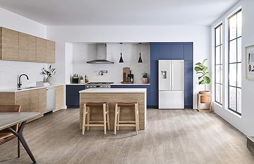 100 Series 3-Door Standard Depth Refrigerator with External ice and Water in Stainless Steel | Fridge.com
