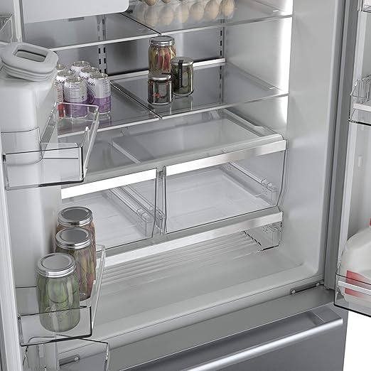 100 Series 3-Door Standard Depth Refrigerator With External Ice And Water In Stainless Steel - View 5 | Fridge.com