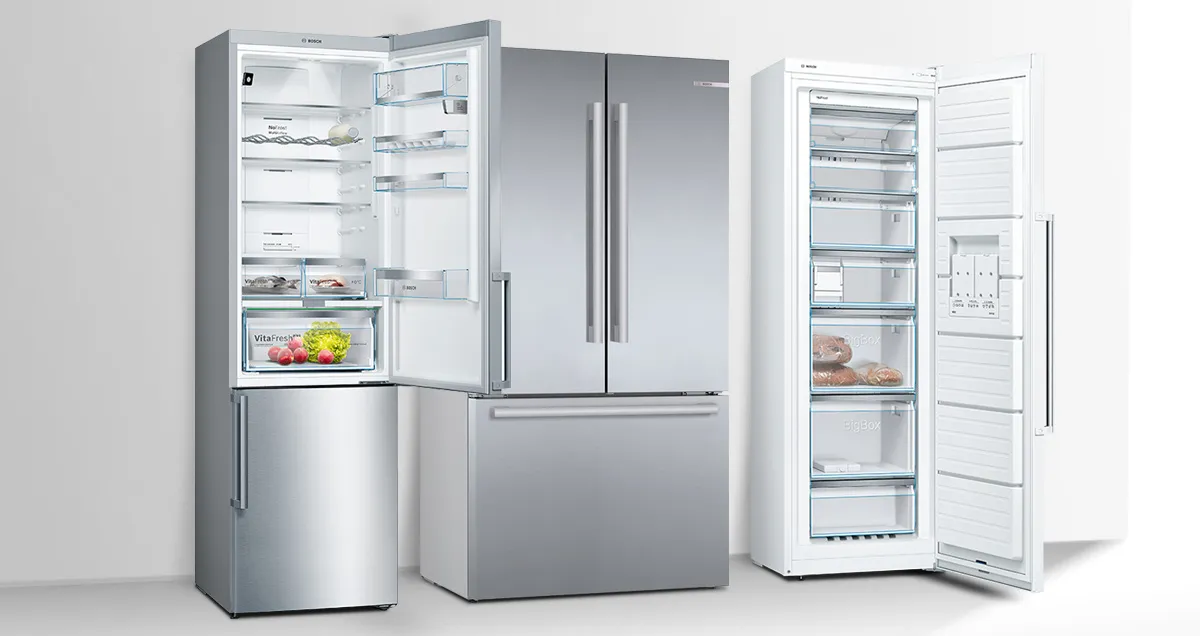 Bosch B36FD50SNS 26.0 cu ft Bottom Mount Refrigerator - View 2 | Fridge.com