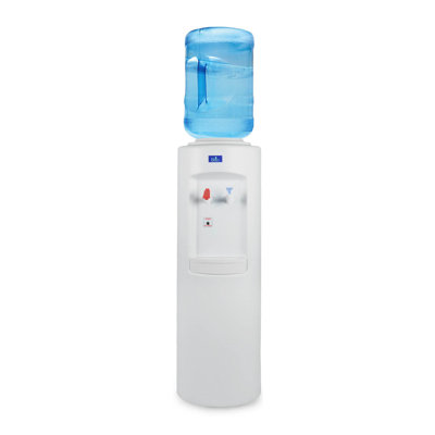 Brio White Free Standing Top Loading Electric Water Dispenser — FIN-0017205 | Fridge.com