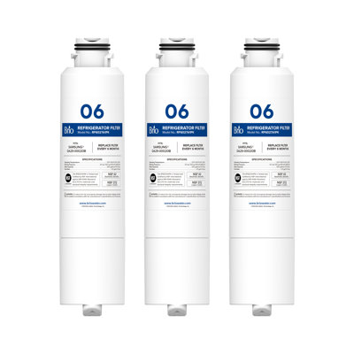 Brio 6027A Refrigerator Water Filter Replacement 3-Pack For Samsung Da29-00020B, DA29-0D020A. Ca:29000:20A, DA29-000Taa - View 1 | Fridge.com