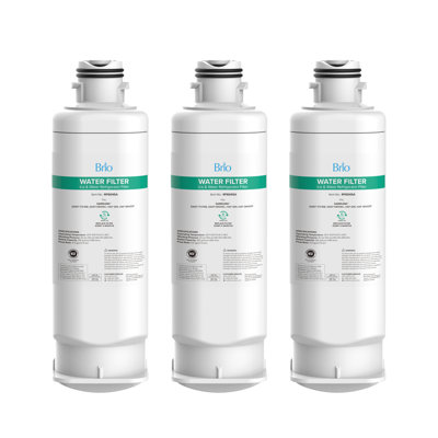 Brio 6045A Refrigerator Water Filter Replacement 3-Pack For Samsungda97-17376B, DA97-08006C, HAF-QIN, HAF-QIN/EXP | Fridge.com