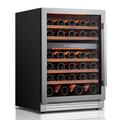 24 Inch Dual Zone Wine Cooler Left | Fridge.com