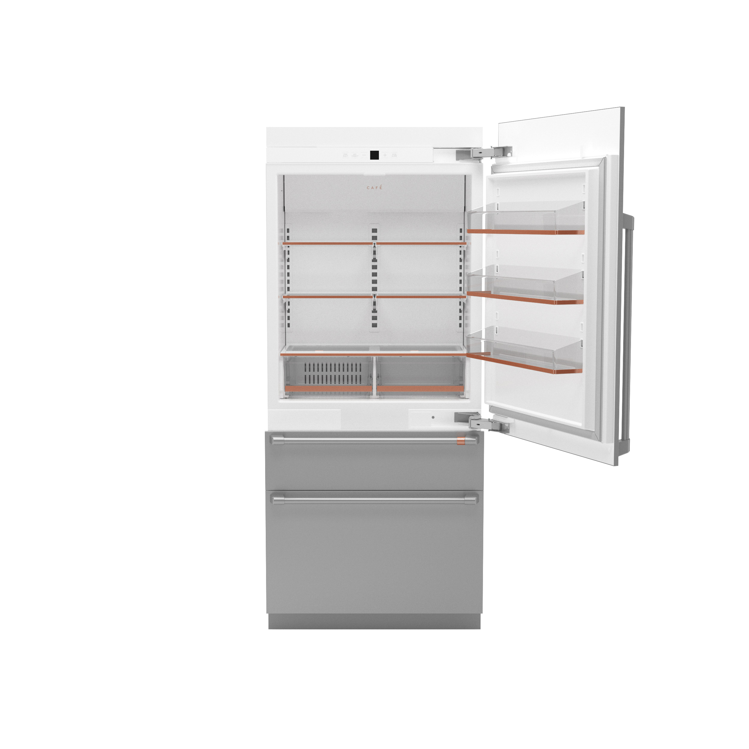 35.75" Integrated Bottom-Freezer Refrigerator - View 5 | Fridge.com