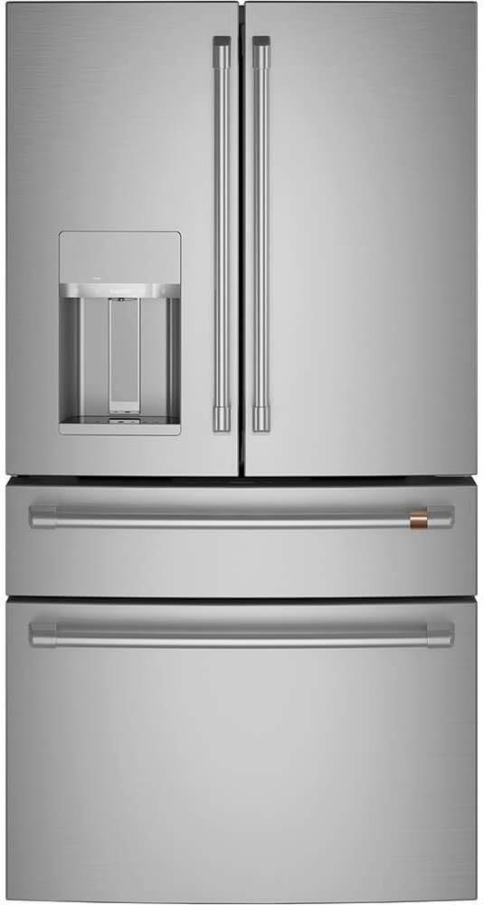 Cafe CVE28DP2NS1 27.6 Cu.Ft. Stainless 4-Door French Door Refrigerator Title | Fridge.com
