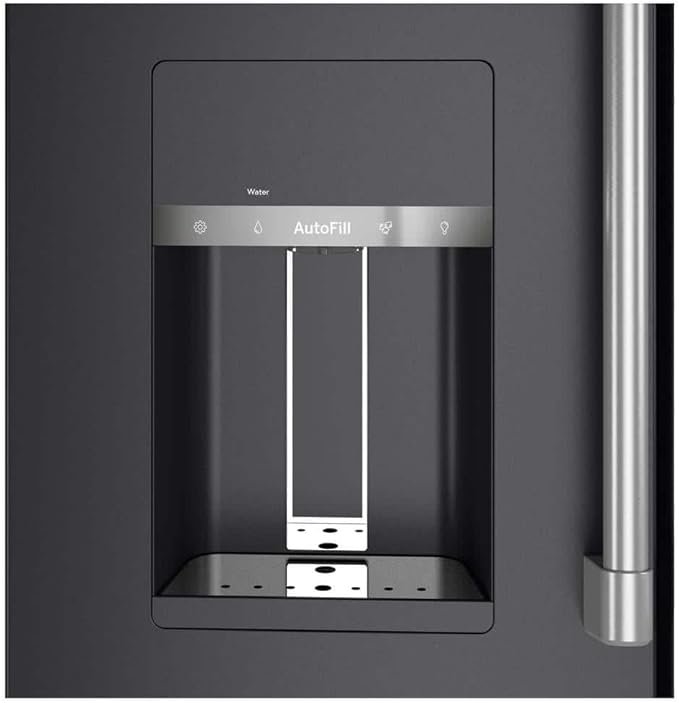 Café CVE28DP3ND1 27.8 cu. ft. Smart 4-Door French Door Refrigerator In Matte Black, Fingerprint Resistant And Energy Star - View 5 | Fridge.com