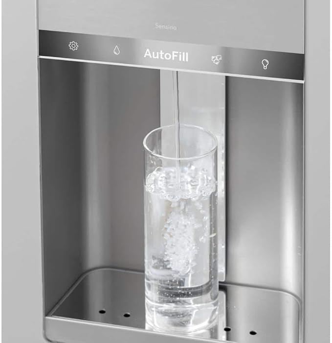 Café CVE28DP3ND1 27.8 cu. ft. Smart 4-Door French Door Refrigerator In Matte Black, Fingerprint Resistant And Energy Star - View 6 | Fridge.com