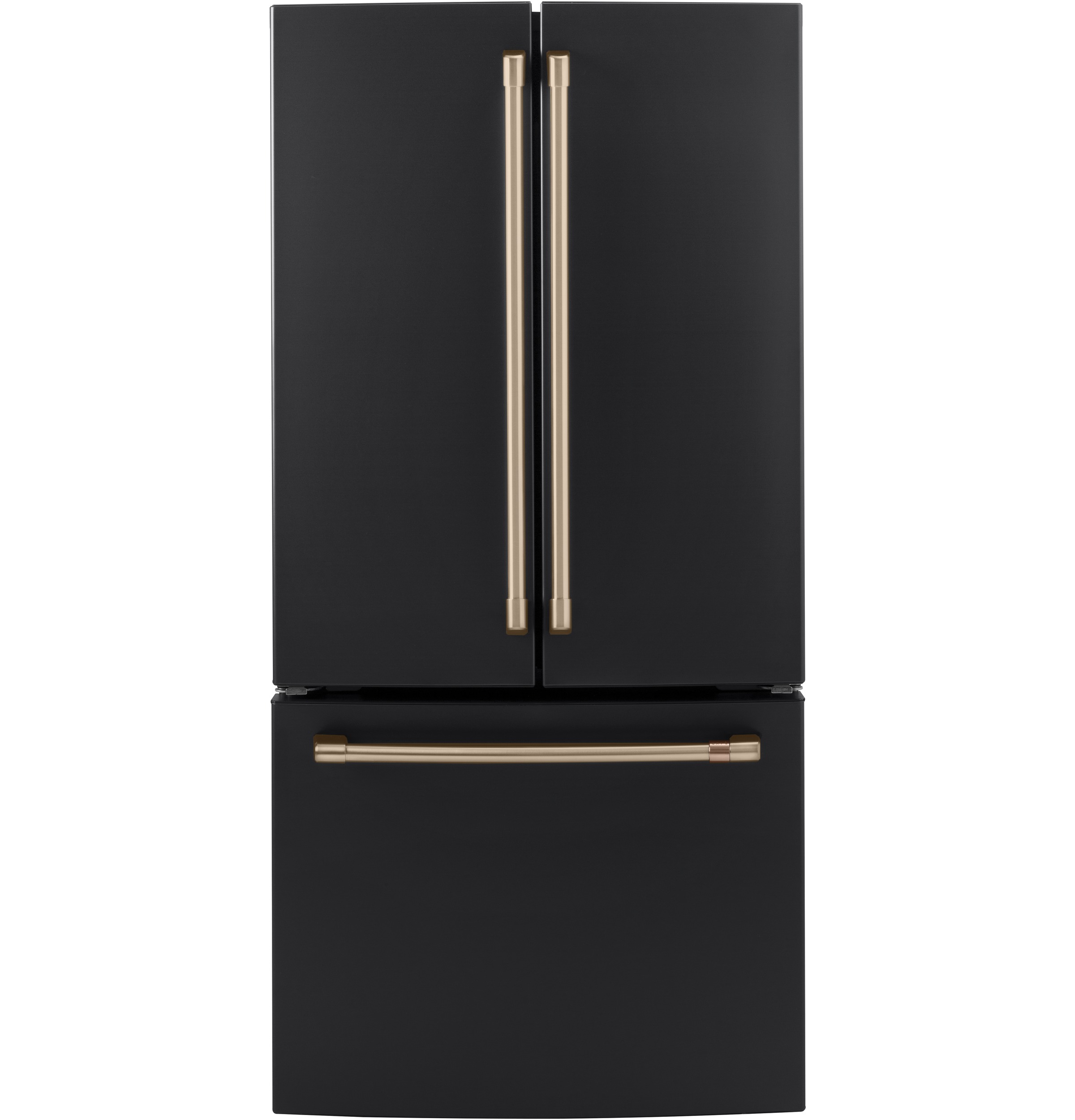 Café - 33 in. Wide 18.6 Cu. Ft. French Door Counter-Depth Smart Refrigerator, Customizable - Stainless Steel | Fridge.com