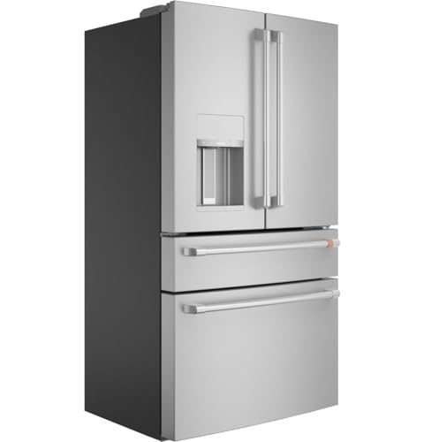 Café́ CXE22DP2PS1 22.3 cu. ft. Stainless French Door Counter Depth Smart Refrigerator - View 4 | Fridge.com