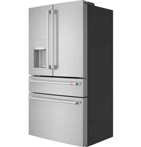 Café́ CXE22DP2PS1 22.3 cu. ft. Stainless French Door Counter Depth Smart Refrigerator - View 5 | Fridge.com