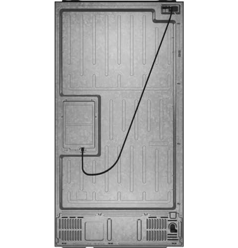 Café́ CXE22DP2PS1 22.3 cu. ft. Stainless French Door Counter Depth Smart Refrigerator - View 6 | Fridge.com