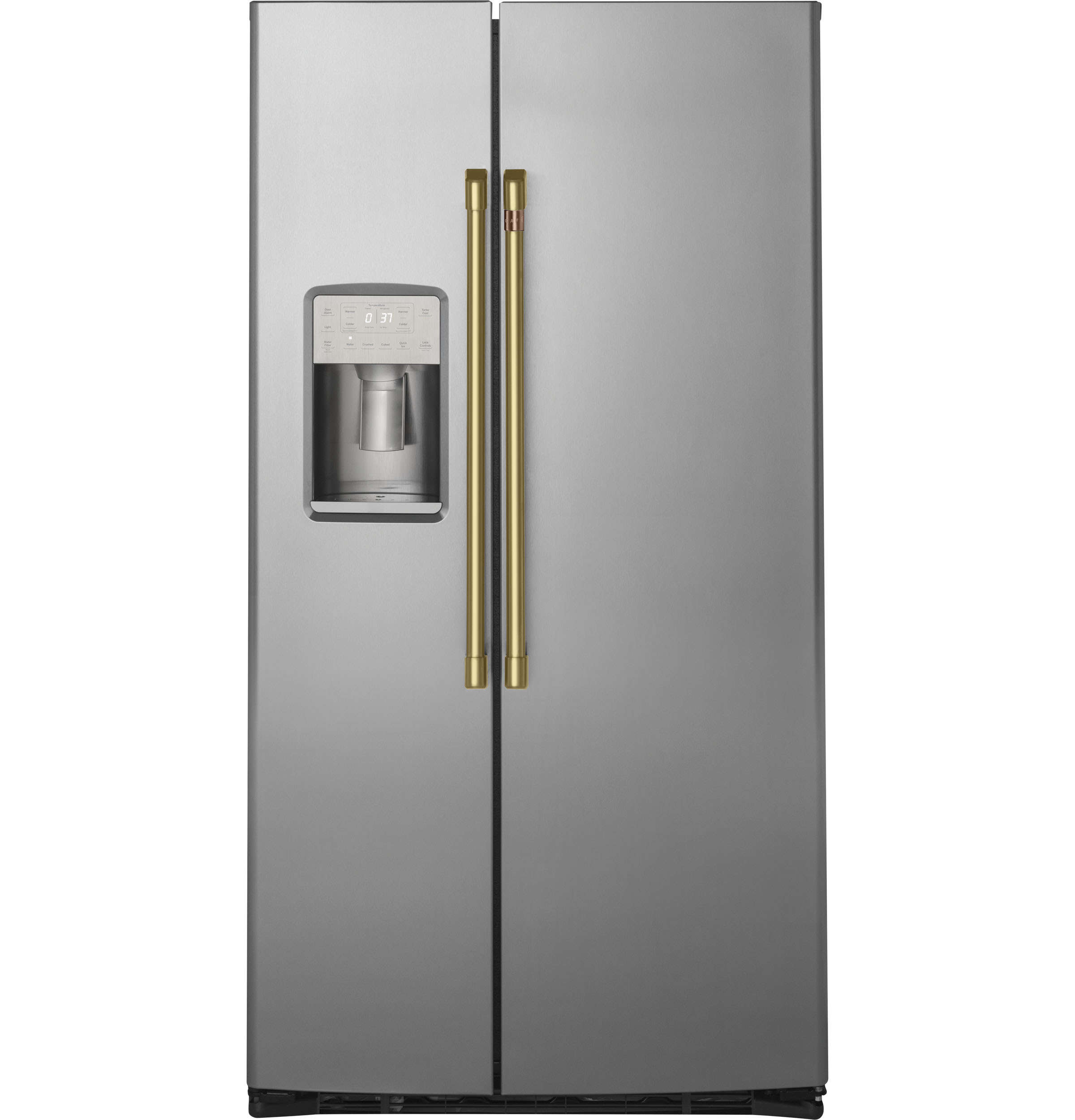 Café 21.9 cu. ft. Counter-Depth Side-By-Side Refrigerator 36-Inch Wide In Stainless Steel - View 6 | Fridge.com