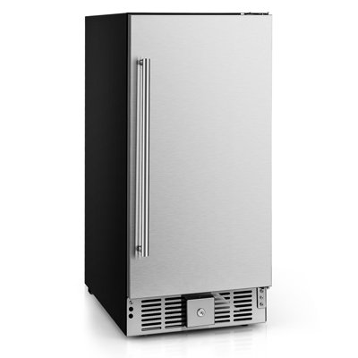 Compact Refrigerator With Adjustable Thermostat And Stainless Steel Door | Fridge.com