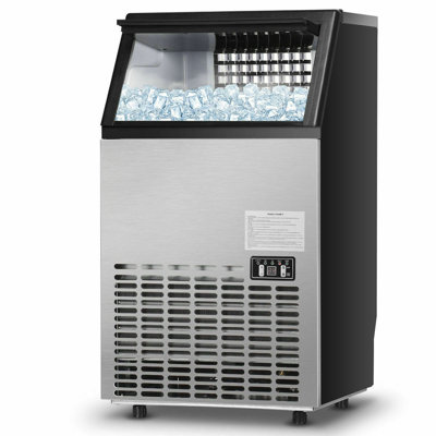 Portable Built-In Stainless Steel Commercial Ice Maker | Fridge.com