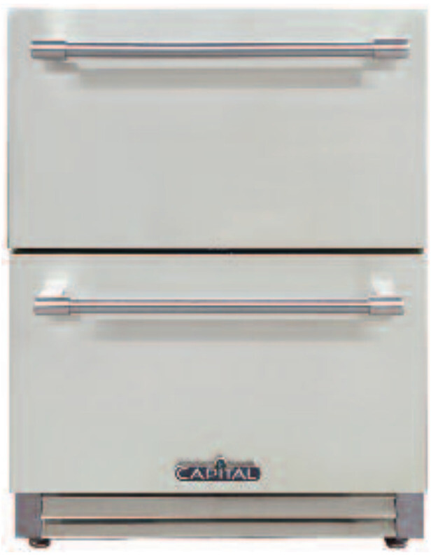 Capital 24 Inch Refrigerator Drawers CR24D — FIN-0018729 | Fridge.com