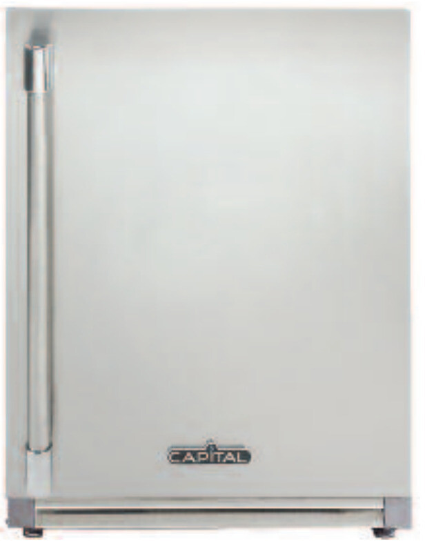 Capital 24 Inch Classic Chef Freestanding/Built In Refrigerator CR24PR — FIN-0018719 | Fridge.com