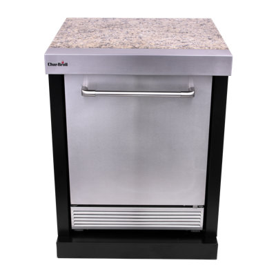Charbroil Medallion Series 2.7 Cubic Feet Freestanding Mini Fridge Outdoor Kitchen Component | Fridge.com