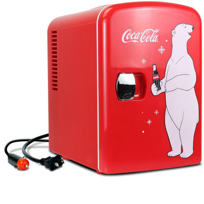 Coca Cola 4.2 Qt. Countertop Mini Fridge, Red — FIN-0018287 | Fridge.com