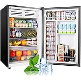 Avanti RM4436SS 4.4 cu ft. Undercounter Refrigerator, Black with Stainless Steel Door | Fridge.com