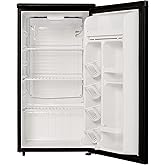 Avanti RM4436SS 4.4 cu ft. Undercounter Refrigerator, Black With Stainless Steel Door - View 5 | Fridge.com