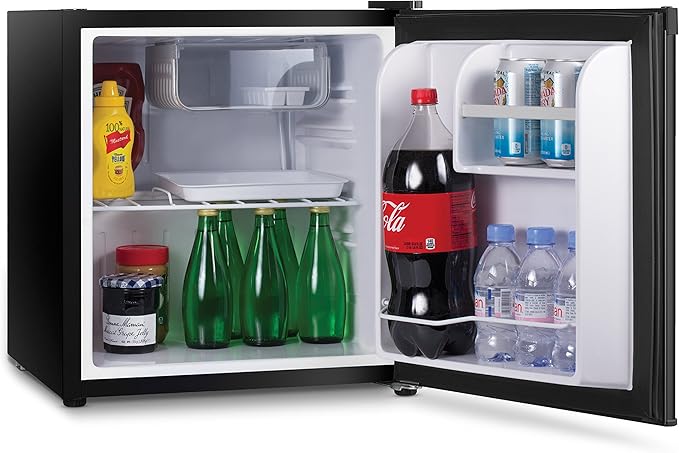 Commercial Cool 1.6 cu. ft. Compact Refrigerator, CCR16B, Black - View 2 | Fridge.com