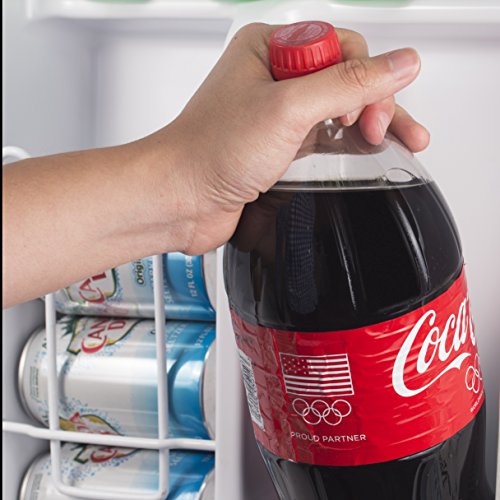 Commercial Cool CCR26B Compact Single Door Refrigerator And Freezer, 2.6 cu. ft. Mini Fridge, Black - View 2 | Fridge.com