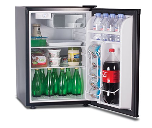 Commercial Cool CCR26B Compact Single Door Refrigerator And Freezer, 2.6 cu. ft. Mini Fridge, Black - View 5 | Fridge.com