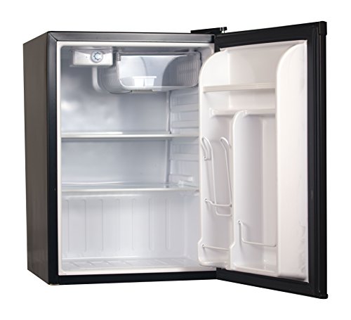 Commercial Cool CCR26B Compact Single Door Refrigerator And Freezer, 2.6 cu. ft. Mini Fridge, Black - View 6 | Fridge.com