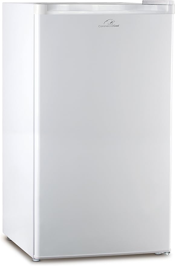 Commercial Cool CCR32W Compact Single Door Refrigerator and Freezer, 3.2 Cu. Ft. Mini Fridge, White | Fridge.com
