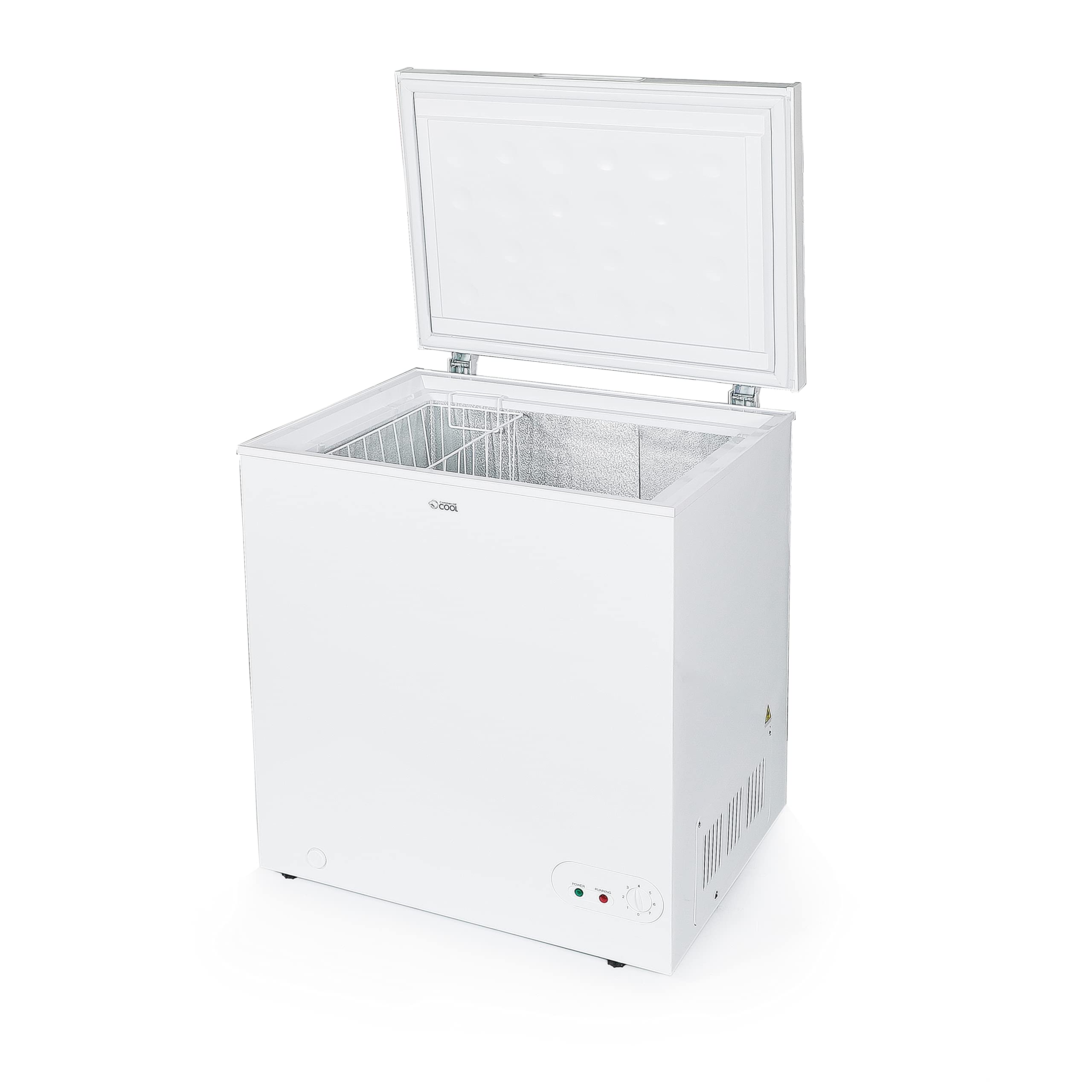 Commercial Cool - 5.4 cu. ft. Chest Freezer, CCFE54 - White - View 3 | Fridge.com