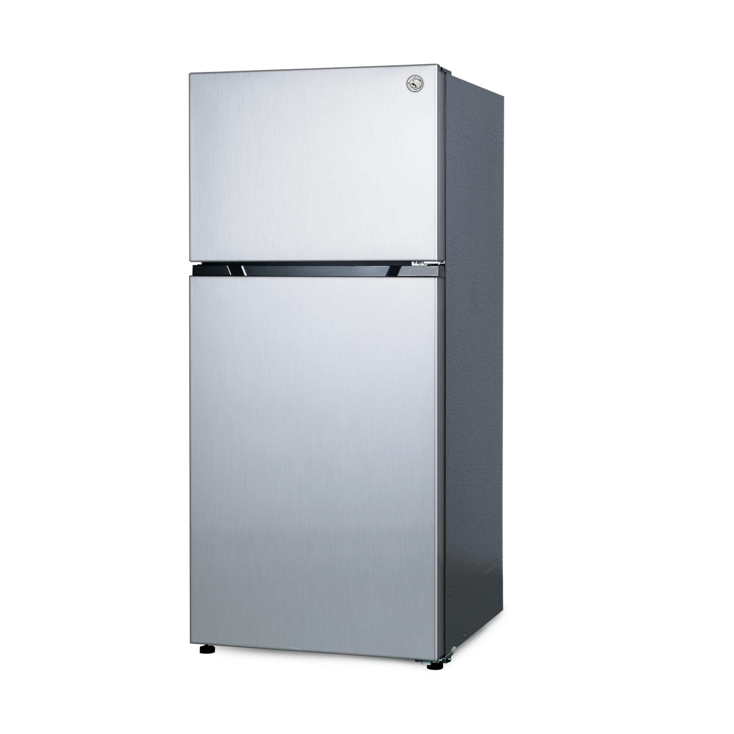 Commercial Cool 18 Cu. Ft. Top Mount Refrigerator with Freezer, 2-Door Refrigerator with Top Freezer and Adjustable Temperature Control, Ice Maker Ready, Energy Star Certified, Stainless Look | Fridge.com