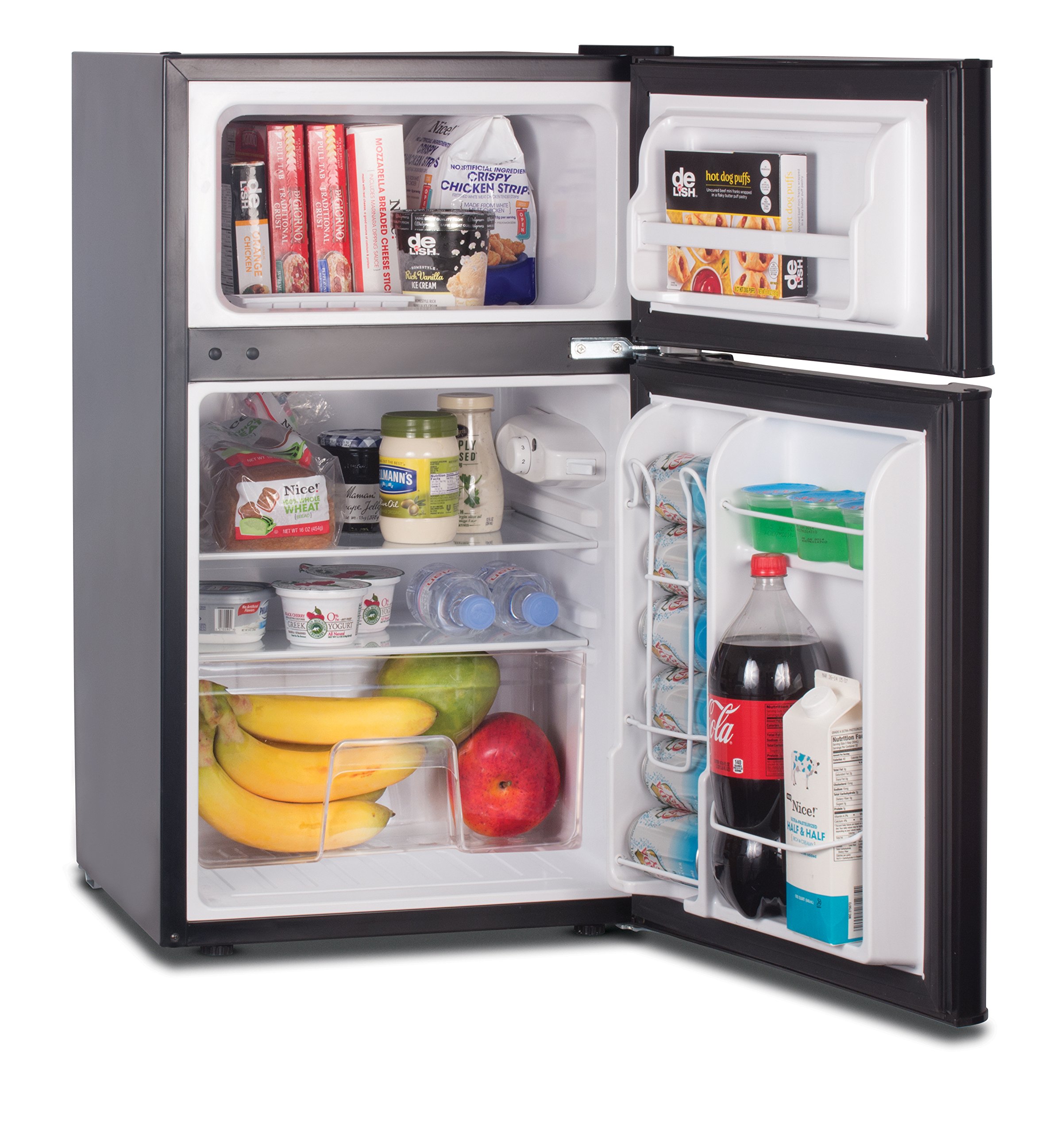 Commercial Cool - 3.2 cu. ft. Mini Fridge - Black - View 2 | Fridge.com