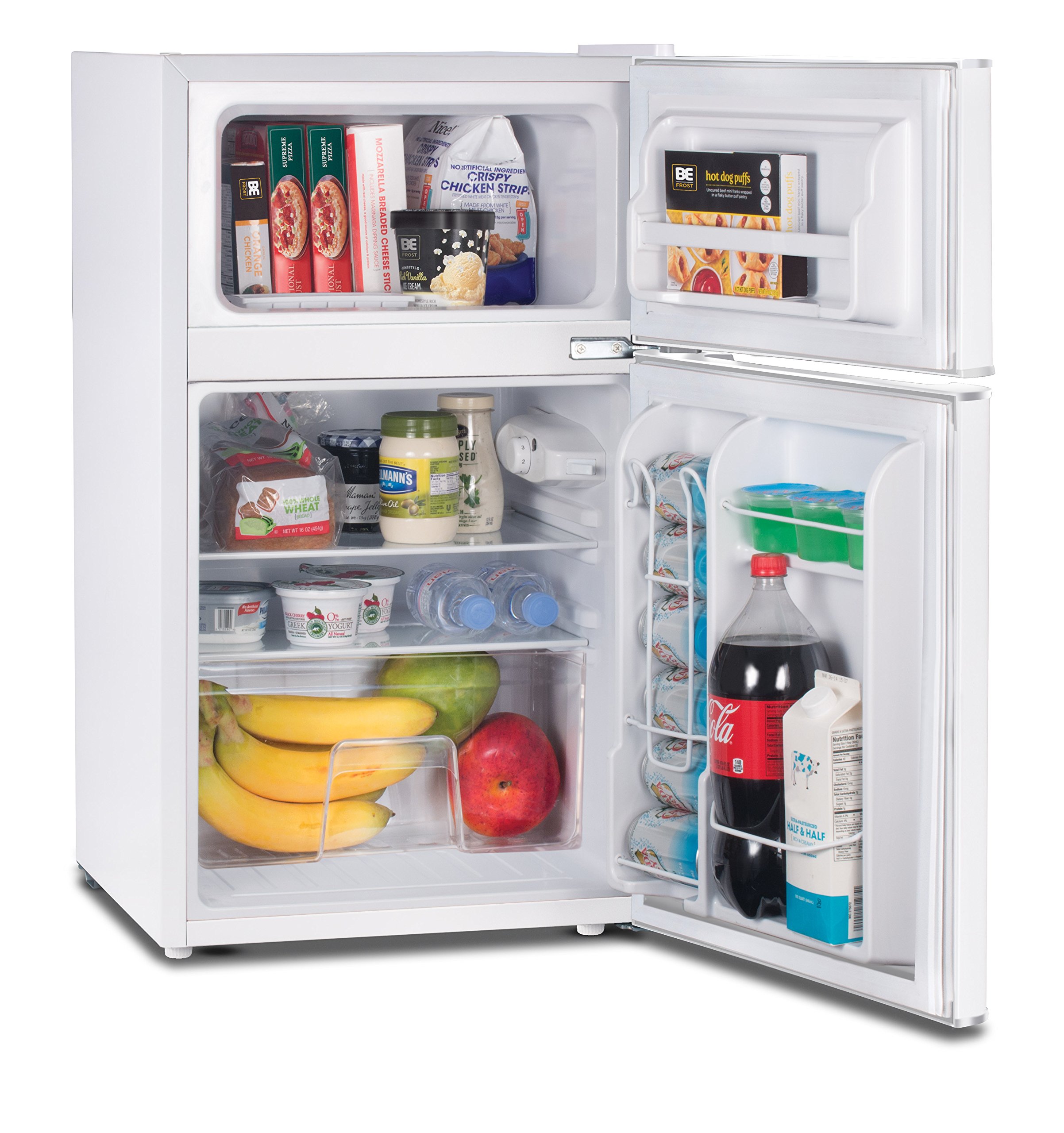 Commercial Cool - 3.26 cu. ft. Mini Fridge - White - View 2 | Fridge.com