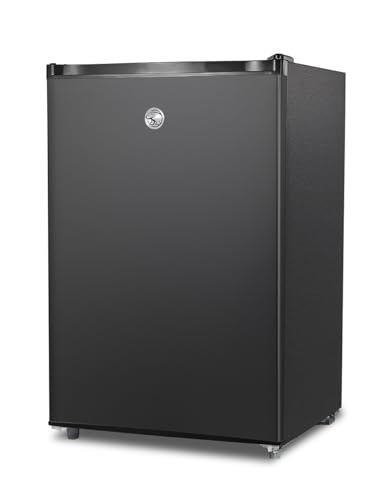 Commercial Cool 3.0 Cu. Ft. Upright Freezer with 2 Removable Glass Shelves, Reversible Door, Adjustable Thermostat, Mini Freezer with Space Saving Flat Back, Manual Defrost, CCUL30B, Black | Fridge.com